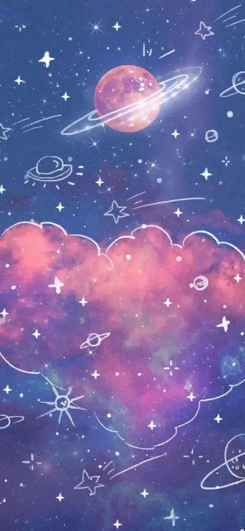 壁纸丨梦幻星空系列壁纸
