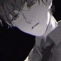 优质黑白动漫男头,这个世界是黑暗的
