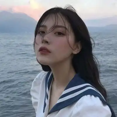 微丧女生头像没有你,我的快乐丢了
