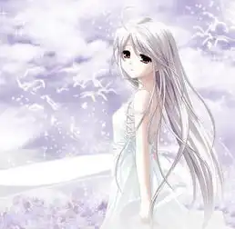 悲伤的动漫少女头像,急

