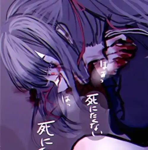 暗黑丧系动漫女头
