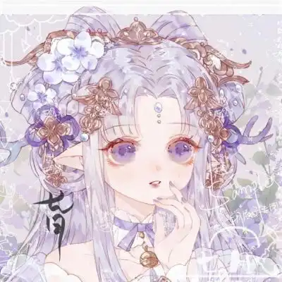 三人闺蜜卡通头像
