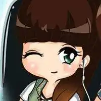 q版萌系动漫情侣头像,其实我们都是孩子,不到18岁,有点早了
