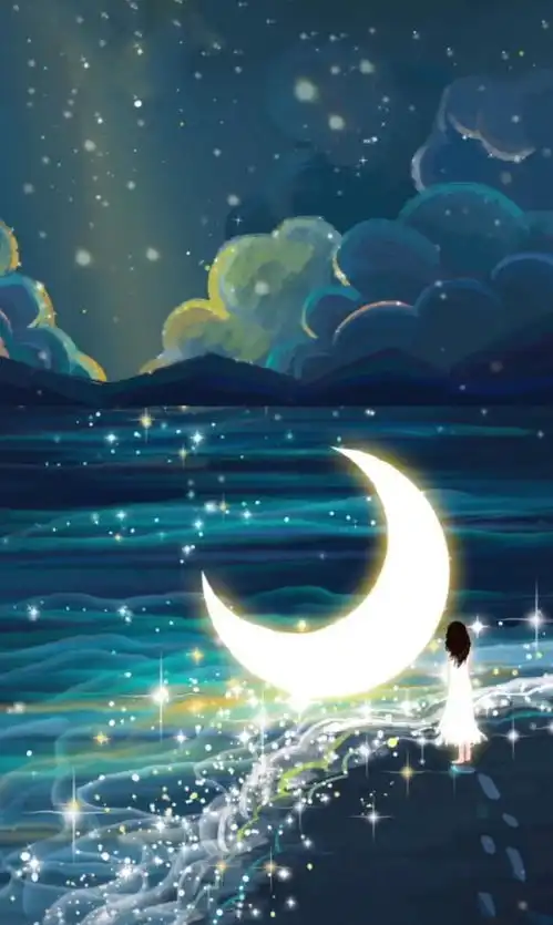 手机壁纸如同走进梦幻世界一般
