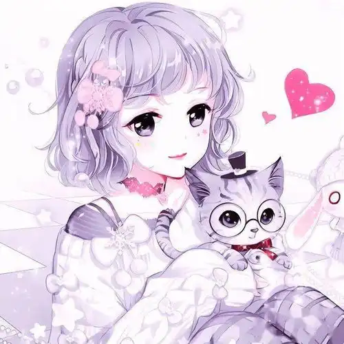 萌系清纯又可爱小女生壁纸
