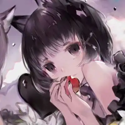 动漫闺蜜头像二人闺蜜头像卡通两张超萌版

