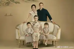 马雅舒晒全家福继女太漂亮了
