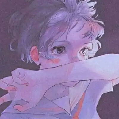 动漫女头高冷侧脸高清二次元女生霸气范
