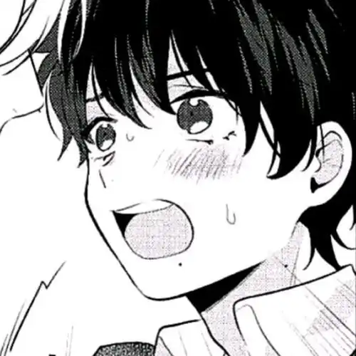 好看的黑白漫画风情头
