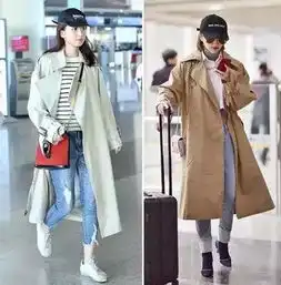 1件风衣,7种时髦穿法,第2种好喜欢
