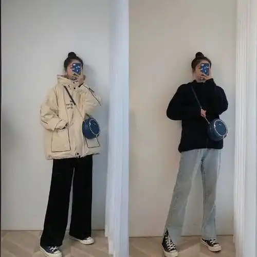 每日穿搭18套盐甜女孩的秋冬保暖系穿搭
