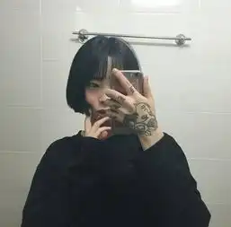 5.3.2纹身女头女生头像堆糖,美好生活研究所
