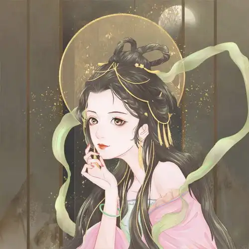古风女生头像我见青山多妩媚,料青山见我应如是
