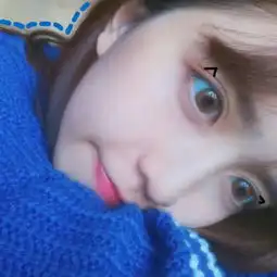 女神头像蓝
