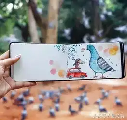 这位印度大叔的旅行速写本满满都是治愈系插画
