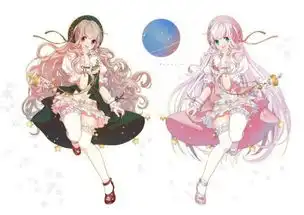 双子座卡通美少女图片,要十五张
