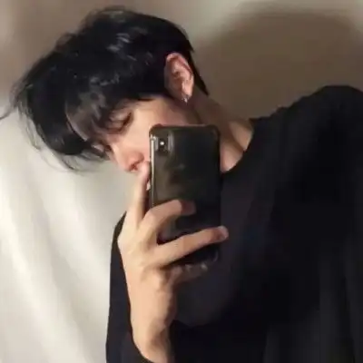暗黑系真人情头,超酷
