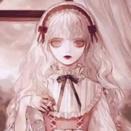 女生动漫卡通头像丧,真的害怕世间的孤独
