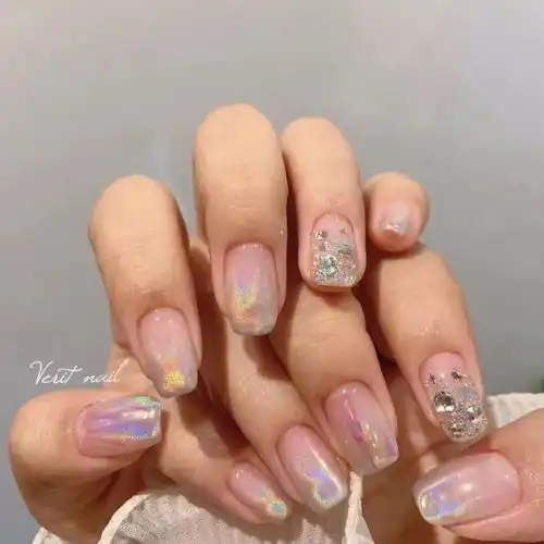 女神级气质美甲温柔ins风
