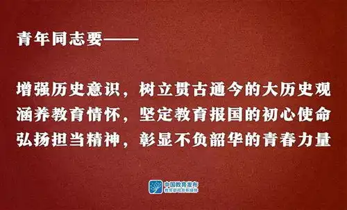 党史学习教育专题联学活动中,教育部长陈宝生对教育系统青年干部这样说
