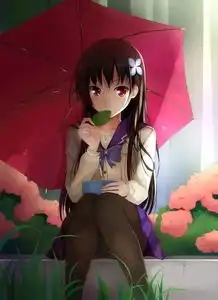 萌系萝莉唯美卡通动漫二次元插画图片
