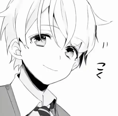 头像超可爱黑白动漫男头像系列
