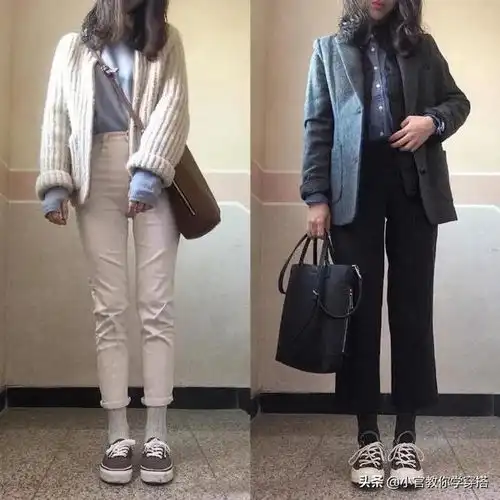 冬季适合学生的保暖可爱又减龄的穿搭
