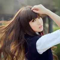 我爱笑不代表我很好韩系娇小玲珑的唯美女生头像
