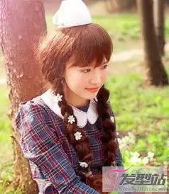 森女系小清新编发简约自然打造淑女范

