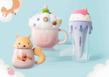 继猫爪杯后,星巴克草泥马杯来了
